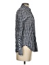 J.Crew Checkered-gingham Blue Long Sleeve Button-Down Shirt Size 0 - photo 4