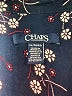Chaps 100% Viscose Floral Blue Sleeveless Button-Down Shirt Size XL - photo 7