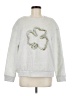 Shein 100% Polyester Silver Sweatshirt Size 6 - photo 1