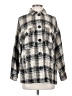 Zara Checkered-gingham Ivory Coat Size S - photo 1
