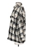 Zara Checkered-gingham Ivory Coat Size S - photo 5