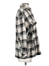Zara Checkered-gingham Ivory Coat Size S - photo 4