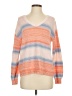 Ann Taylor LOFT Stripes Orange Pullover Sweater Size S - photo 1