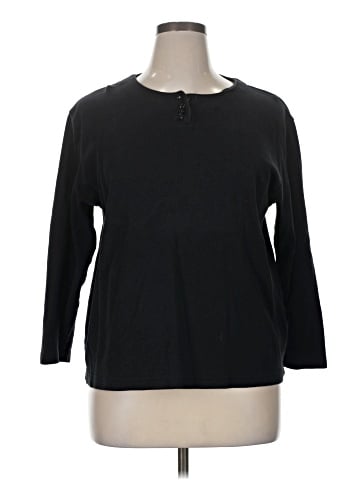 DressBarn 3/4 Sleeve T-Shirt (view 1)