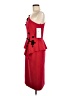 Theia Red Cocktail Dress Size 10 - photo 5