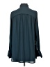 Ann Taylor LOFT 100% Polyester Teal Long Sleeve Blouse Size XXS - photo 2