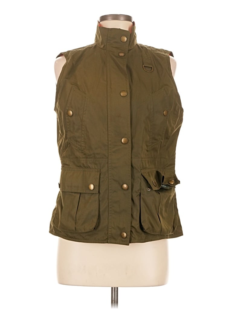 Pre-owned Lyaner Vest In Green