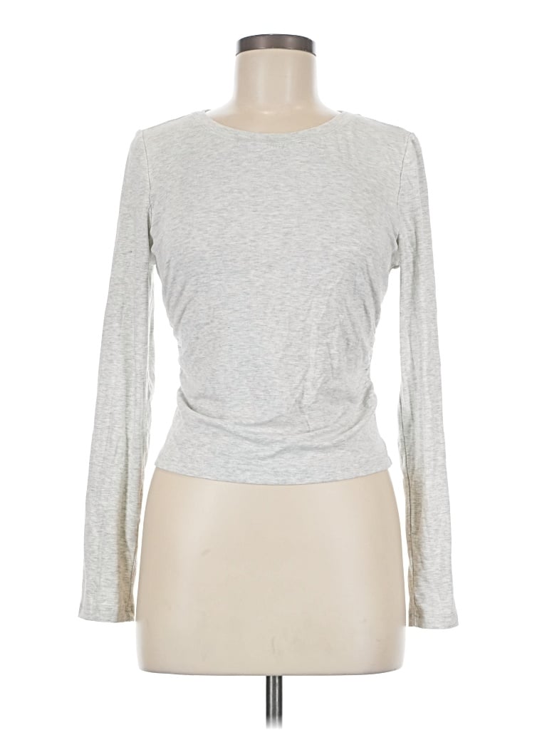 Pre-owned Trendy Queen Long Sleeve T-shirt In Silver