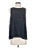 Pleione 100% Polyester Black Sleeveless Blouse Size S - photo 1
