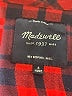 Madewell Plaid Red 3/4 Sleeve Button-Down Shirt Size S - photo 7