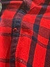 Madewell Plaid Red 3/4 Sleeve Button-Down Shirt Size S - photo 8