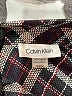 Calvin Klein Argyle Black Long Sleeve Button-Down Shirt Size M - photo 7