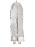 Charlotte Russe 100% Polyester Stripes Ivory Casual Pants Size M - photo 1