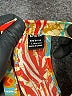 Shein 100% Polyester Print Orange Casual Dress Size 8 - 10 - photo 7