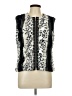 Isabel 100% Polyester Ivory Vest Size L - photo 1
