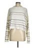 Shein 100% Acrylic Stripes Ivory Pullover Sweater Size M - photo 1