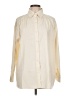 Unbranded 100% Polyester Ivory Long Sleeve Blouse Size L - photo 1