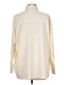 Unbranded 100% Polyester Ivory Long Sleeve Blouse Size L - photo 2