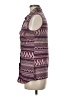 BCBGMAXAZRIA Purple Sleeveless Button-Down Shirt Size M - photo 5