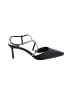Nina Solid Black Heels Size 7 1/2 - photo 1