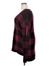 wonderly 100% Rayon Plaid Burgundy Pullover Sweater Size XXL - photo 5