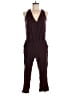 Old Navy Solid Burgundy Jumpsuit Size M - photo 1