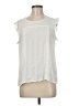 Kaileigh Ivory Sleeveless Blouse Size M - photo 1