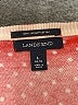 Lands' End 100% Baumwolle Polka Dots Red Cardigan Size L - photo 4