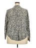 143 story Animal Print Gray 3/4 Sleeve Blouse Size 2X (estimated) - photo 2
