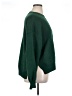 Unbranded 100% Polyester Solid Green Pullover Sweater Size XL - photo 4