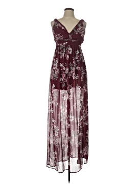white christmas dresses The Honey Dress in Dusty Rose Silk, Size Small main image 1