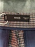 MNG Houndstooth Gray Dress Pants Size 6 - photo 7