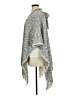 Mia + Tess Gray Poncho One size - photo 5
