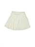 90 Degree by Reflex Solid Ivory Active Skirt Size 7 - 8 - photo 1