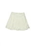 90 Degree by Reflex Solid Ivory Active Skirt Size 7 - 8 - photo 2