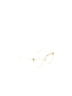 Kendall & Kylie Ivory Yellow Sunglasses One size - photo 1