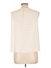 Evereve 100% Polyester Ivory Sleeveless Blouse Size L - photo 2