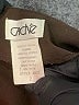 Cache 100% Polyester Black Brown Dress Pants Size 2 - photo 6