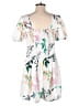 Shein Floral White Romper Size 12 - photo 2
