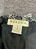Merona 100% Polyester Paisley Black Casual Skirt Size 10 - photo 3