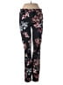 7 For All Mankind Floral Black Casual Pants Size 26 waist - photo 1