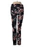 7 For All Mankind Floral Black Casual Pants Size 26 waist - photo 2
