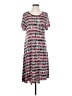 Lularoe Print Pink Casual Dress Size S - photo 1