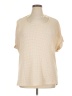 Shein Curve Ivory Tan Sweater Vest Size 1X - photo 1