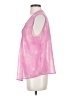CAbi 100% Polyester Pink Sleeveless Blouse Size M - photo 5
