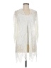 Buttons 100% Nylon Ivory Kimono Size M - photo 1