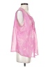 CAbi 100% Polyester Pink Sleeveless Blouse Size M - photo 4