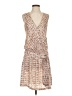 Cotélac 100% Polyester Tweed Tan Cocktail Dress Size Sm (1) - photo 1