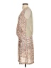 Cotélac 100% Polyester Tweed Tan Cocktail Dress Size Sm (1) - photo 5