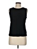 George 100% Polyester Black Sleeveless Top Size M - photo 1